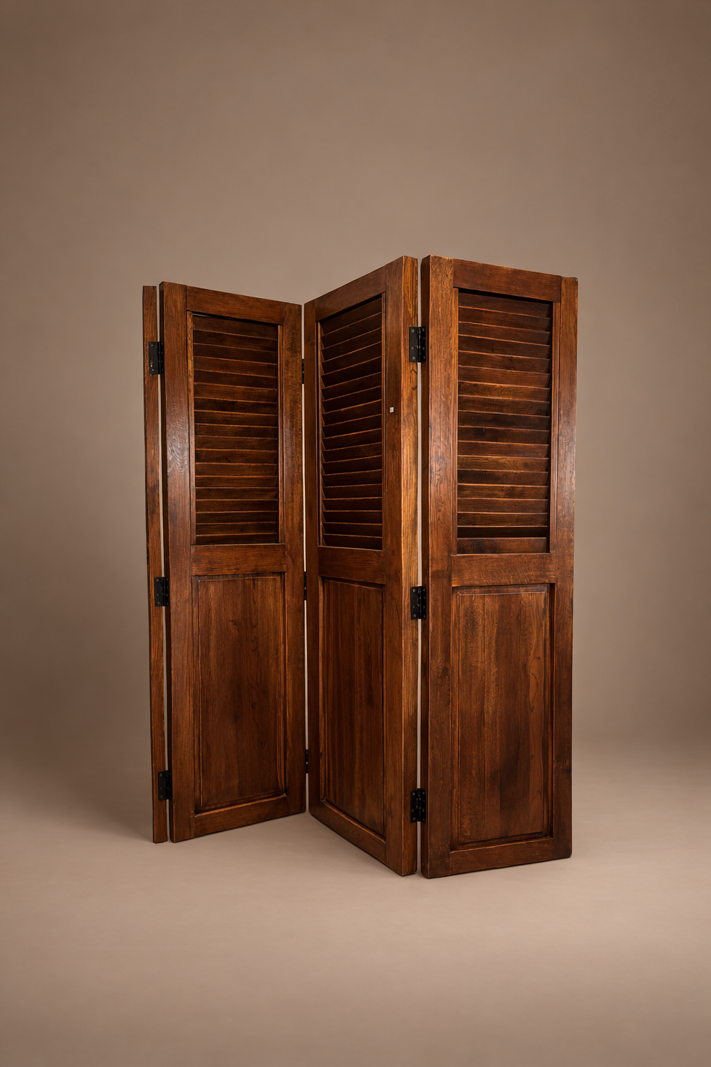 Grand paravents en bois exotique